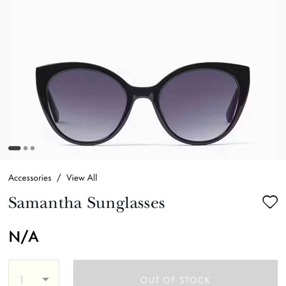 kate spade Samantha sunglasses - one size